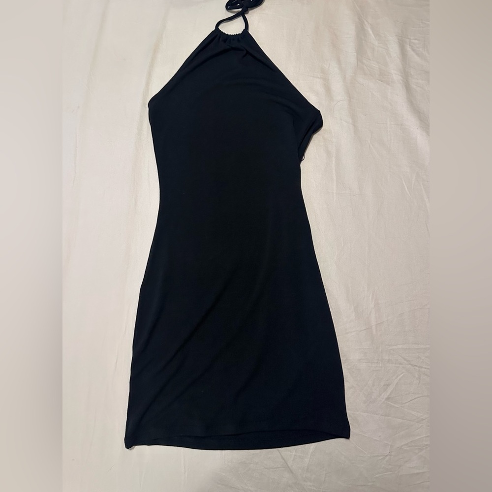 H&M mini black dress